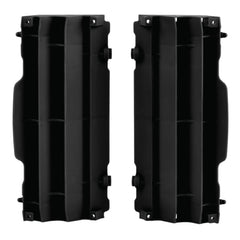 Polisport Radiator Louvers for Various KTM & Huqvarna Models (Black)