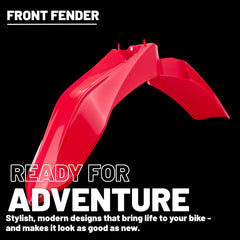 Polisport Motocross (MX) Front Fender for GasGas/Rieju EC 250/300 (2018-20) / MR 200/250/300 (2021-26) Dirt Bike