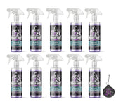 Hoosier Daddy 16oz Glass Cleaner - Streak-Free Formula for Crystal Clear Windows, Mirrors, and Glass Surfaces, Easy Spray Application for Multi-Use on Cars, Trucks, SUV, House, and More(10-Pack)