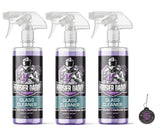 Hoosier Daddy 16oz Glass Cleaner - Streak-Free Formula for Crystal Clear Windows, Mirrors, and Glass Surfaces, Easy Spray Application for Multi-Use on Cars, Trucks, SUV, House, and More(3-Pack)