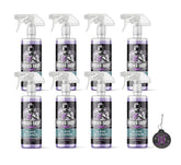 Hoosier Daddy 16oz Glass Cleaner - Streak-Free Formula for Crystal Clear Windows, Mirrors, and Glass Surfaces, Easy Spray Application for Multi-Use on Cars, Trucks, SUV, House, and More(8-Pack)