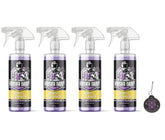 Hoosier Daddy 16oz Wheel Cleaner - Powerful Formula Removes Brake Dust, Grime, and Dirt for Sparkling Rims, Safe for All Wheel Types, Easy Spray Application(4-Pack)