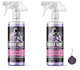 Hoosier Daddy 16oz Car Interior Cleaner - lifts dirt, Stains, & Odors from Upholstery, Carpets, & Dashboards Safe for all surfaces, Leaves Vehicle Fresh & Spotless(2-Pack)
