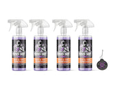 Hoosier Daddy 16oz Car Bug & Tar Remover - Fast-Acting Formula Dissolves Tough Bugs, Tar, & Sap - Easy Spray-On, Wipe-Off Solution for a Spotless Polished finish(4-Pack)