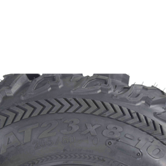 Kenda Bearclaw EX K573 - 23x8-10 Front & 24x11-10 Rear Tires for All Terrain (ATV), UTV, and Side by Side (SxS) Vehicles - 6-Ply - Bear Claw EX 23x8x10 24x11x10 (4-Pack)