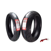 Kenda KM1 120/70ZR17 & 190/50ZR17 Motorcycle Sport Touring Tire Set w/ Keychain