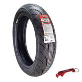 Kenda KM1 140/70ZR17 58W Sport Touring Motorcycle Tire(140/70-17) w/ Keychain