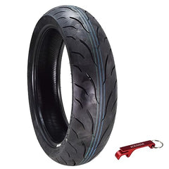 Kenda KM1 150/60R17 Sport Touring Motorcycle Tire 66H w/ Keychain (150/60-17)
