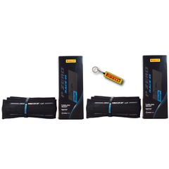 Pirelli P ZERO Race 4S 28-622 (700x28) Road Bike Tires - Tubeless Ready, All-Season Performance, High Grip & Durability, Fast Rolling Bicycle Tire- SmartEVO Compound, w/Keychain (2 Pk)