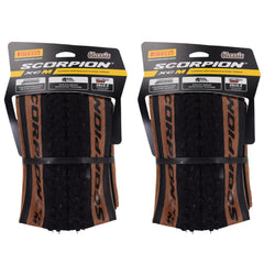 Pirelli SCORPION Sport XC M Classic Tan-wall Bicycle Tire (29 x 2.2) for Relaxed MTB Rides, Procompound Endurance, ProWALL Technology, Medium Profile Tread Pattern (2 Tires)