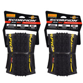 Pirelli SCORPION XC RC Yellow Label (29 x 2.2) Peak Performance for Demanding XC Racing SmartGRIP Compound ProWALL Technology Versatile Tread Design (2 Tires)
