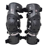 Asterisk Carbon Cell One - Advanced Knee Protector Braces (Pair- Left & Right) for Motocross, Snowboarding, Wakeboarding, Off-Roading, & More - Size Medium