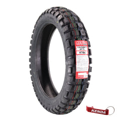 Kenda Big Block (K784) 130/80B17 Rear Tire for Motorcycles, Dirt Bikes, and City Bikes - Durable Off-Road & Street Performance with Keychain 130x80x17