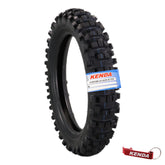 Kenda Trakmaster K760 120/100-18 Rear Tire for Motorcycles, Dirt Bikes, and City Bikes - Durable Off-Road & Street Performance with Keychain 120x100x18