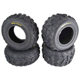 Kenda Bearclaw EX K573 - 22x8-10 Front & 22x11-10 Rear Tires for All Terrain (ATV), UTV, and Side by Side (SxS) Vehicles - 6-Ply - Bear Claw EX 22x8x10 22x11x10 (4-Pack)