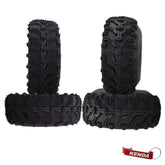 Kenda Bearclaw K299 - 24x9-11 Front & 24x10-11 Rear Tires for All Terrain (ATV), UTV, and Side by Side (SxS) Vehicles - 6-Ply - Bear Claw 24x9x11 24x10x11 with Kenda Keychain (4-Pack)