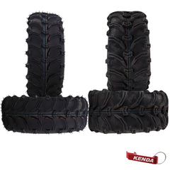 Kenda Bear Claw Front 24x9-11 & Rear 24x11-10 ATV, UTV or SXS Tires w/ Keychain