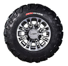 Kenda Bear Claw EVO 25x8-12 25x10-12 Tires Gunmetal 12x7 4/156 Wheel & Tire Kit