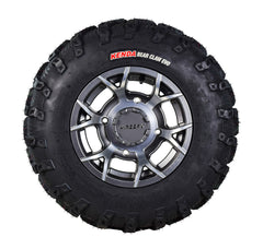 Kenda Bear Claw EVO 25x8-12 25x10-12 Tires Gunmetal 12x7 4/156 Wheel & Tire Kit