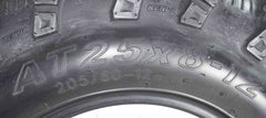 Kenda Bear Claw EVO 25x8-12 25x10-12 Tires Gunmetal 12x7 4/156 Wheel & Tire Kit