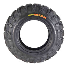Kenda Bearclaw EVO K592 - 25x8-12 Front and 25x10-12 Rear Tires for All Terrain (ATV), UTV, and Side by Side (SxS) Vehicles - 6-Ply - Bear Claw EVO 25x8x12 25x10x12 with Kenda Keychain (4 Pack)