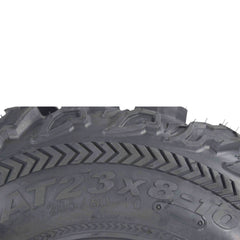 Kenda Bearclaw EX K573 - 23x8-10 Front & 23x10-10 Rear Tires for All Terrain (ATV), UTV, and Side by Side (SxS) Vehicles - 6-Ply - Bear Claw EX 23x8x10 23x10x10 (4-Pack)