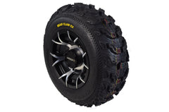 Kenda Bear Claw EX 25x8-12 25x10-12 Tires Black 12x7 4/156 Rims Wheel & Tire Kit