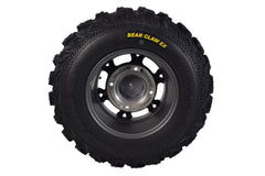 Kenda Bear Claw EX 25x8-12 25x10-12 Gunmetal 12x7 4/156 Rim Wheel & Tire Kit