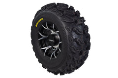 Kenda Bear Claw EX 26x10-12 26x12-12 Tires Black 12x7 4/156 Rim Wheel & Tire Kit