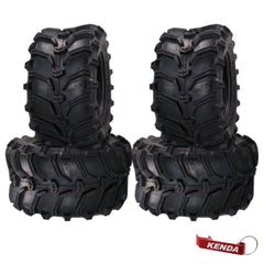 Kenda Bear Claw 26x12-12 Front/Rear Off-Road Tires For ATV, UTV or SXS (4-Pack)