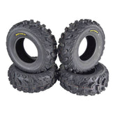 Kenda Bearclaw EX K573 - 27x10-12 Front Tires for All Terrain (ATV), UTV, and Side by Side (SxS) Vehicles - 6-Ply - Bear Claw EX 27x10x12 (4-Pack)