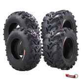 Kenda Bear Claw Front 26x9-12 & Rear 26x12-12 ATV, UTV or SXS Tires w/ Keychain