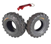 Kenda Bear Claw EVO 27x9-12 Front ATV/UTV Tires 2 Pack with Bottle Opener Keychain