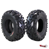Kenda Bear Claw 27x9-12 Front Off-Road Tires For ATV, UTV or SXS (2-Pack)