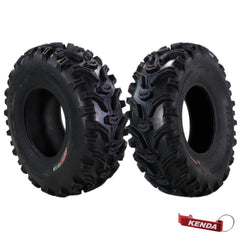Kenda Bear Claw 27x9-12 Front Off-Road Tires For ATV, UTV or SXS (2-Pack)