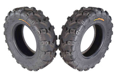 Kenda Bear Claw EVO 28x9-14 Front & 28x11-14 Rear ATV/UTV Tires Set with Bottle Opener Keychain