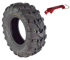 Kenda Bear Claw EVO  28x11-14 Rear ATV/UTV Tire with Bottle Opener Keychain