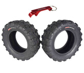 Kenda Bear Claw EVO 26x9-14 Front ATV/UTV Tires 2 Pack with Bottle Opener Keychain
