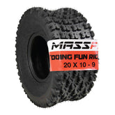 MASSFX 20X10-9 ATV Tire 6-ply Dual Compound 20x10x9