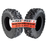 MASSFX 25x8-12 Front Off-Road Tire ATV, UTV or SXS Tire 2 Pack