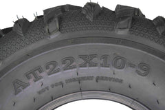 MASSFX Grinder 22x10-9 Rear Tire for ATV, UTV, & SxS on Soft/Hard Pack Ground