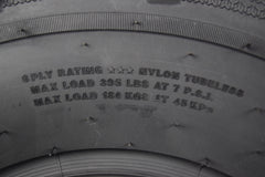 MASSFX Grinder 24x10-11 Rear ATV Tire 6 Ply for Soft/Hard Pack Ground