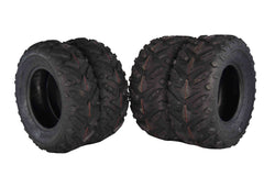 MASSFX Grinder Dual Compound ATV Tires 24x8-12 Front 24x10-11 Rear Set