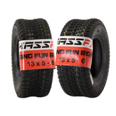 MASSFX 13x5-6 Go-Kart Tires 4ply 2-Pack
