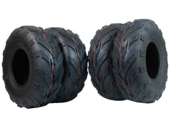 MASSFX Go Kart/ATV Tires 4 set 145x70-6 4Ply