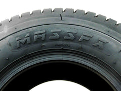 MASSFX Single Wheel Tire Combo 18x8.5-8 Golf Cart Tire Black 4/4 Rim