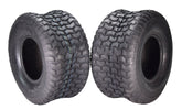 MASSFX 18x9.50-8 Turf Tires for golf carts and lawn mowers 4-Ply (2 Pack)