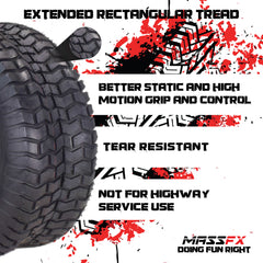 MASSFX 20x8-8 Turf Tire for golf carts and lawn mowers 4-Ply