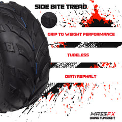 MASSFX 145/70-6 Tire for Go-Kart, Mini Bike, ATV, Lawn & Garden - 6-Ply
