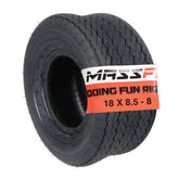 MASSFX SL 18x8.5-8 Front/Rear Golf Cart, Lawn & Garden Tire 4 PLY - (1) Tire